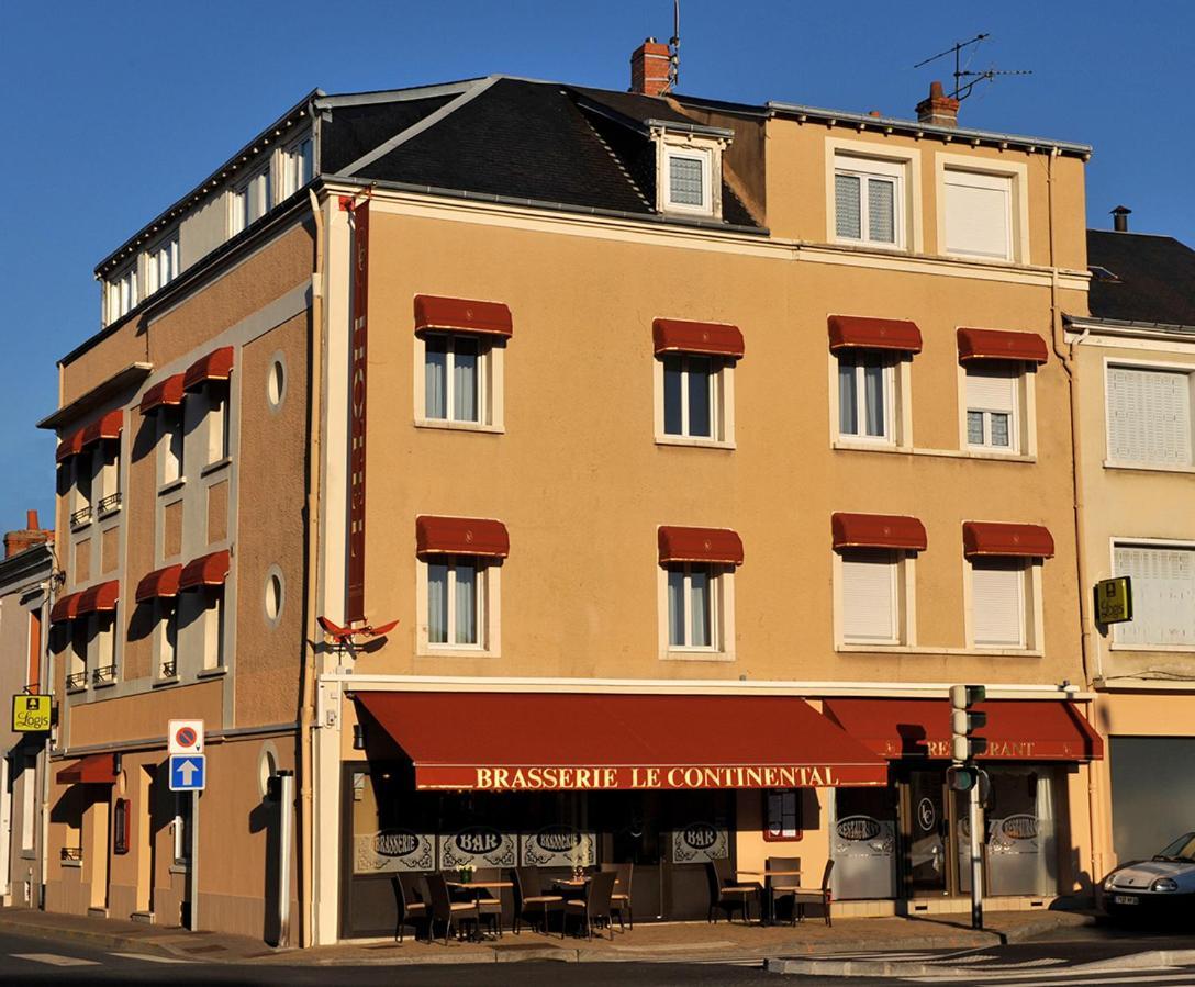 Logis Hotel Le Continental Châteauroux Exteriér fotografie