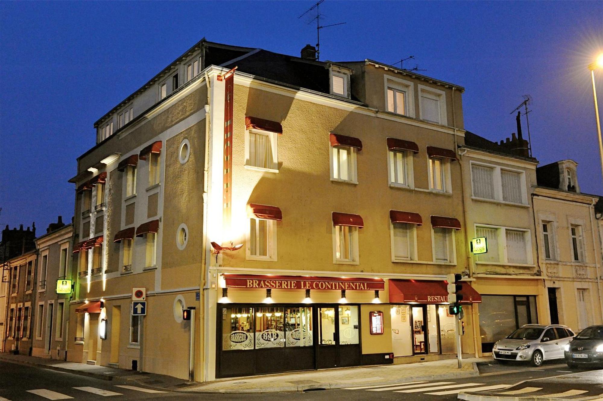 Logis Hotel Le Continental Châteauroux Exteriér fotografie