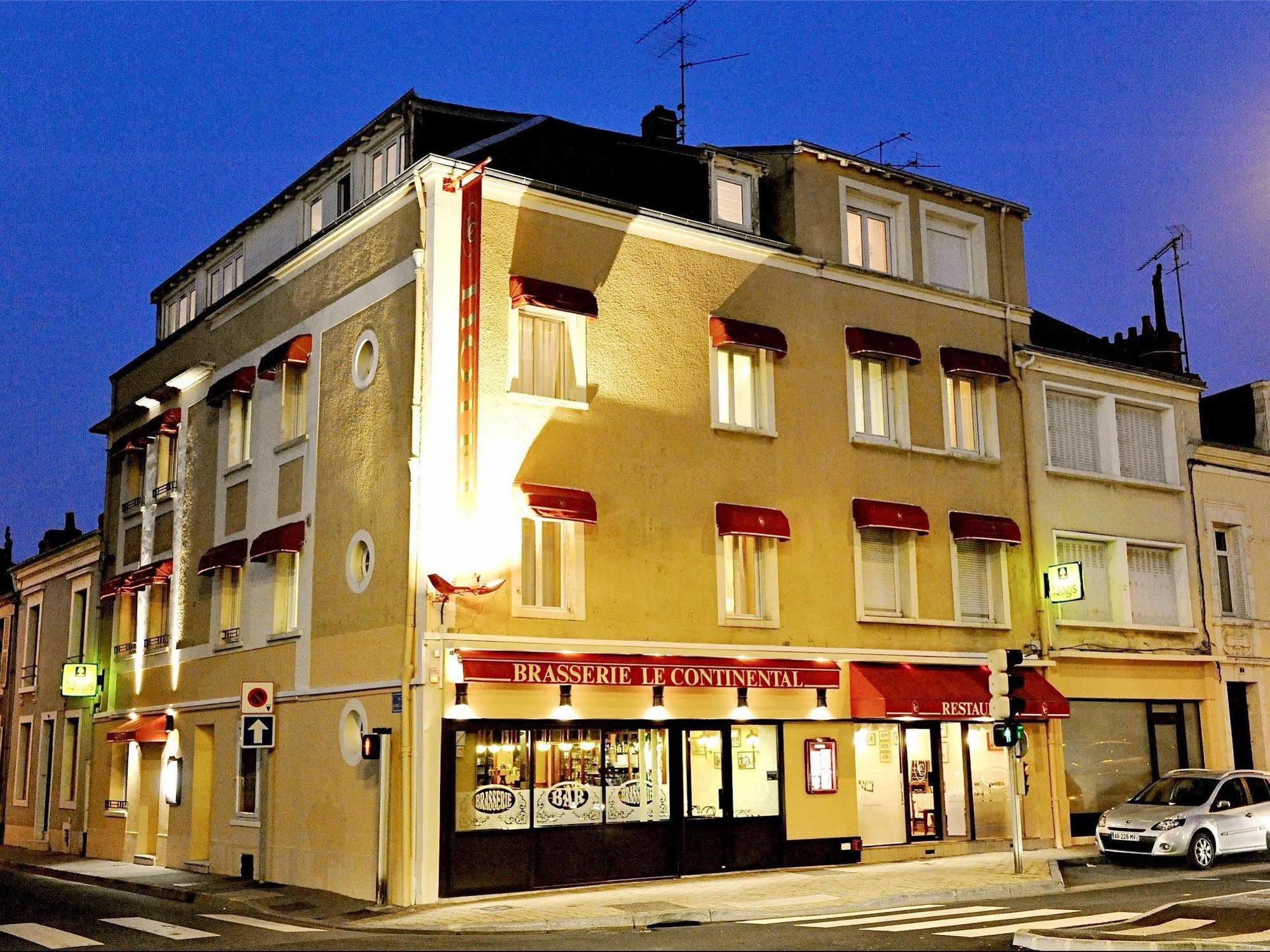 Logis Hotel Le Continental Châteauroux Exteriér fotografie